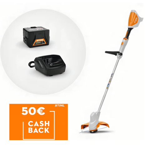 Desbrozadora STIHL FSA 57 + AK10 + AL101