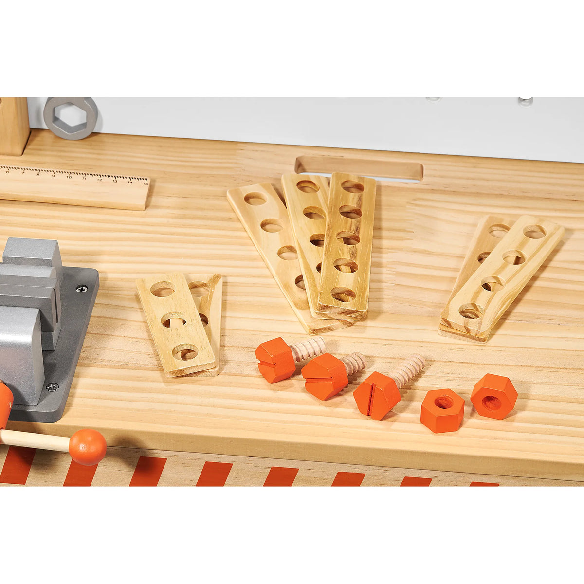 Banco de trabajo de madera para niños STIHL