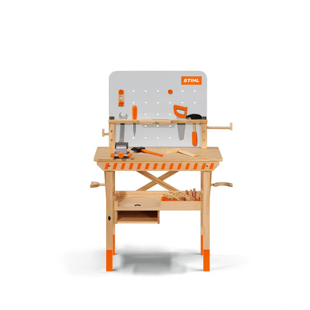 Banco de trabajo de madera para niños STIHL