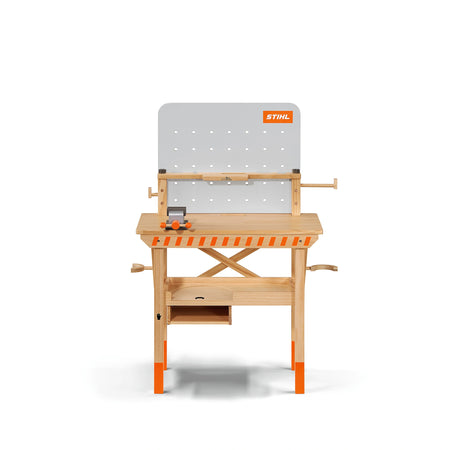 Banco de trabajo de madera para niños STIHL