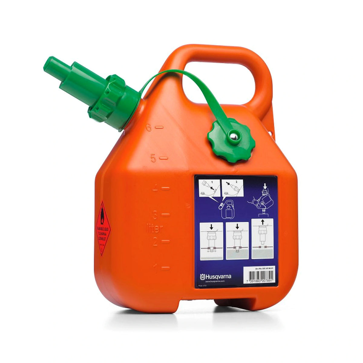 Bidón gasolina naranja