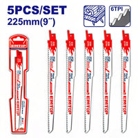 Thumbnail for BLISTER 5 SIERRAS MADERA PARA SIERRA SABLE HCS (225mm ) EMTOP