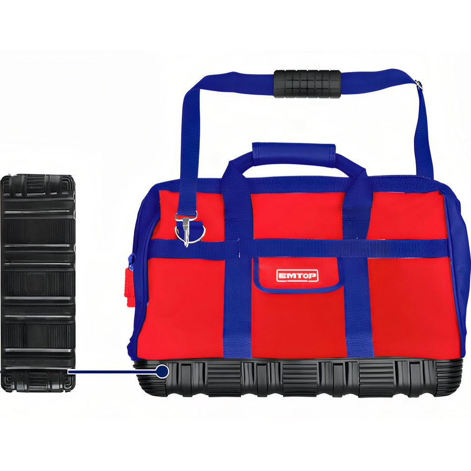 BOLSA HERRAMIENTAS 16" - 20KG EMTOP (21x25x26 CM)