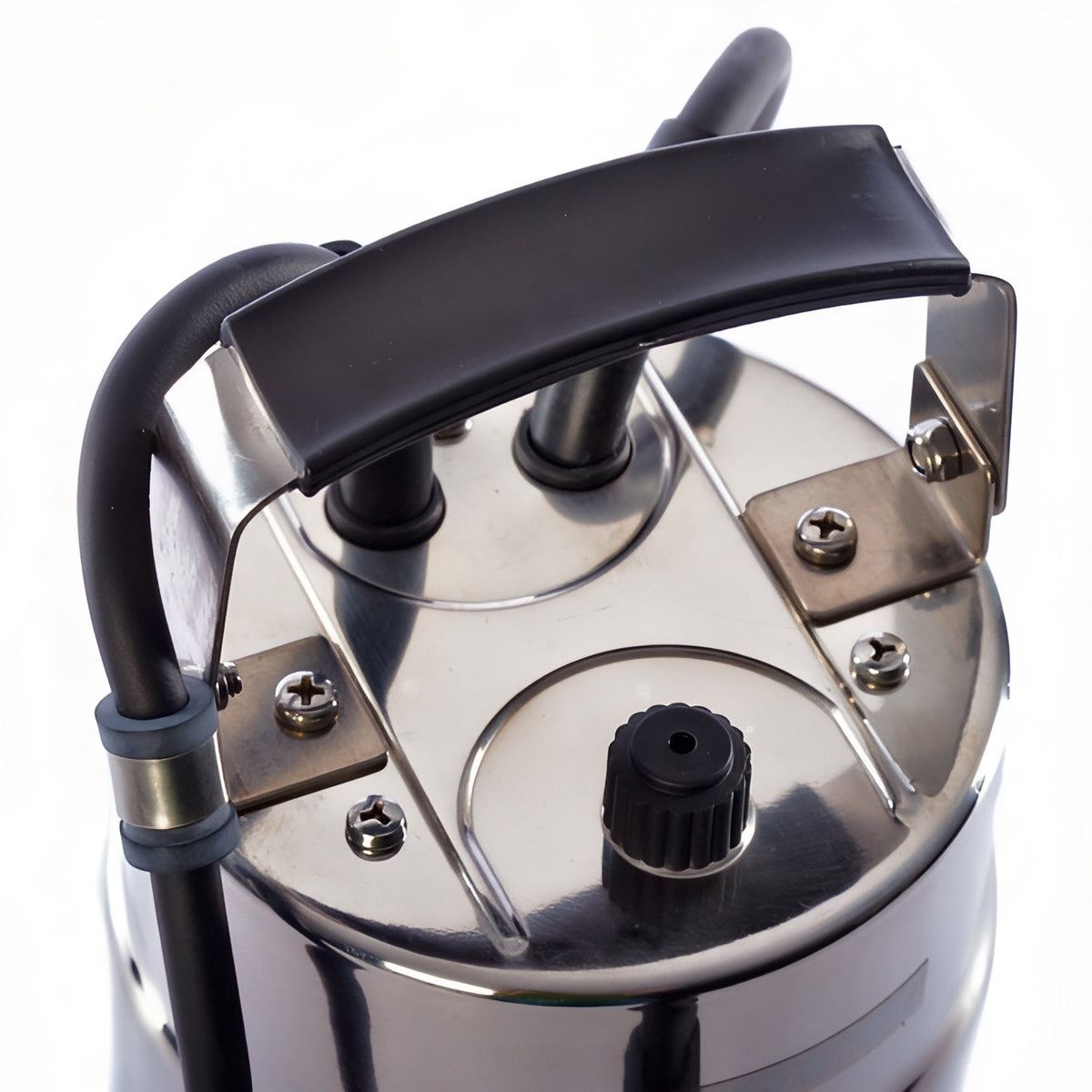 Bomba electrica sumergible aguas sucias 1000w acero inox