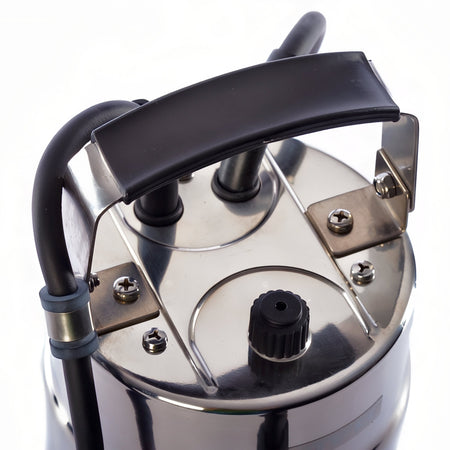 Bomba electrica sumergible aguas sucias 1000w acero inox