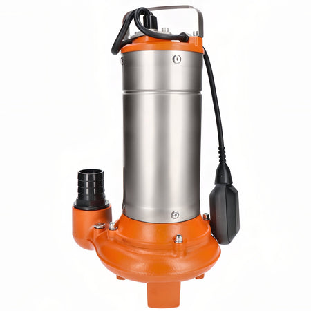 Bomba electrica sumergible aguas sucias 1100w 430l/m - cuchilla