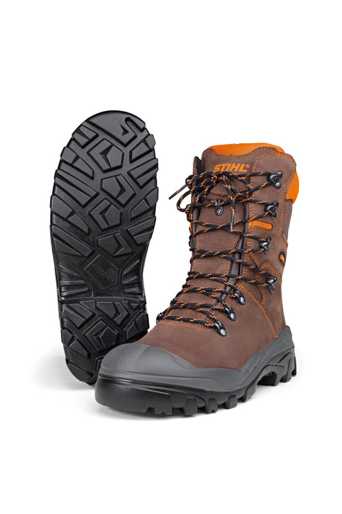 Botas de cuero MS Dynamic S3 38 Marrón STIHL