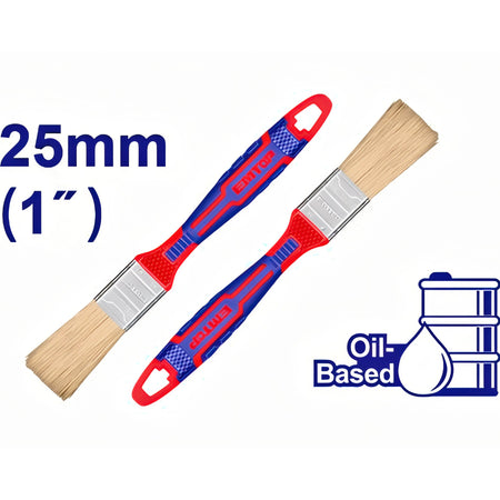 BROCHA - PALETINA EMTOP (1" - 25mm - MANGO PLASTICO)