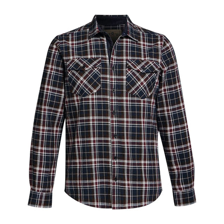 Camisa PLAID FLANNEL Azul / Rojo STIHL