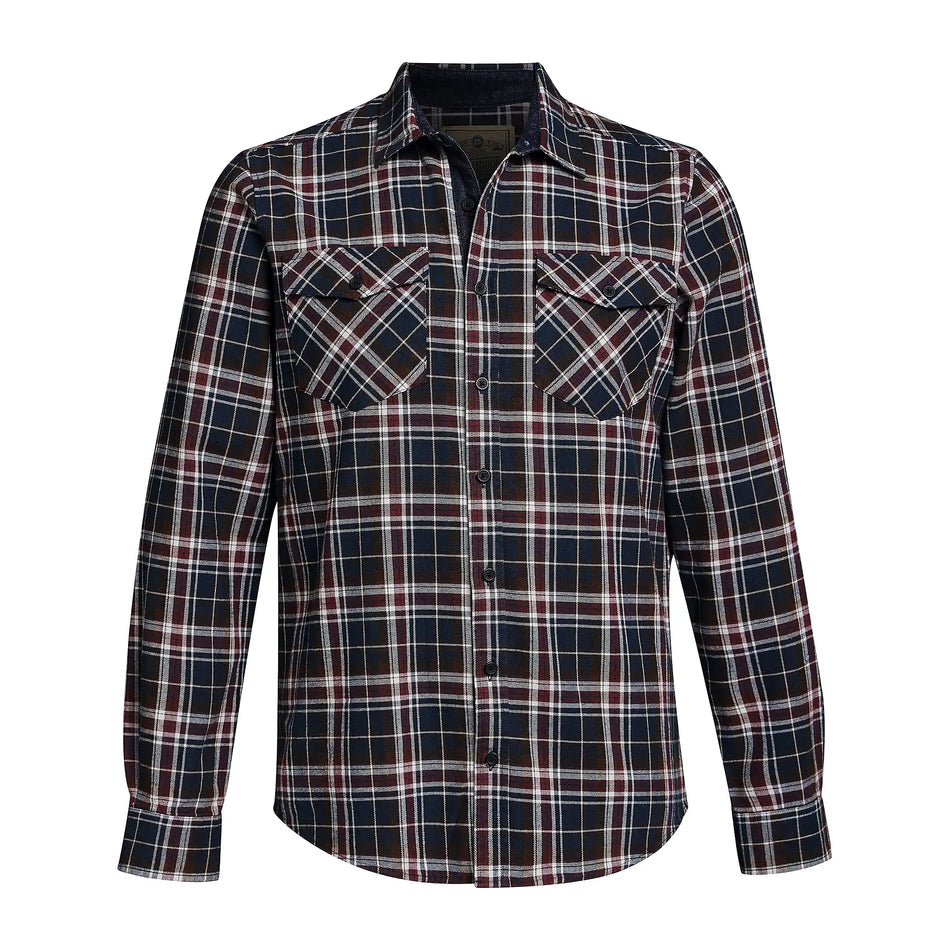 Camisa PLAID FLANNEL Azul / Rojo STIHL