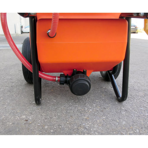 Carretilla pulverizadora motor 4T con manguera de 30m