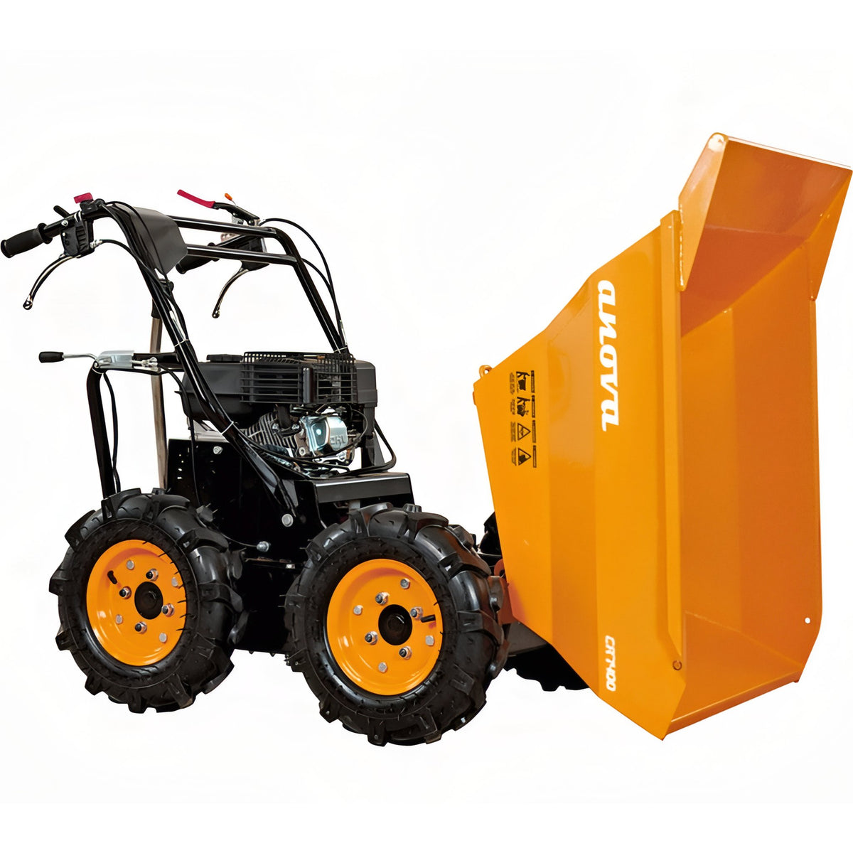 Carretilla ruedas 4x4 con motor 6,5hp ANOVA 3+1