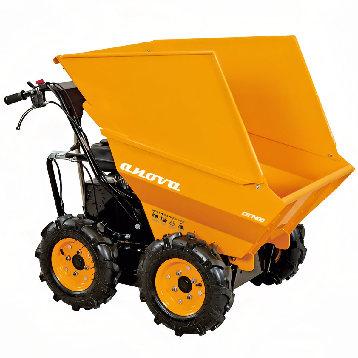 Carretilla ruedas 4x4 con motor 6,5hp ANOVA 3+1
