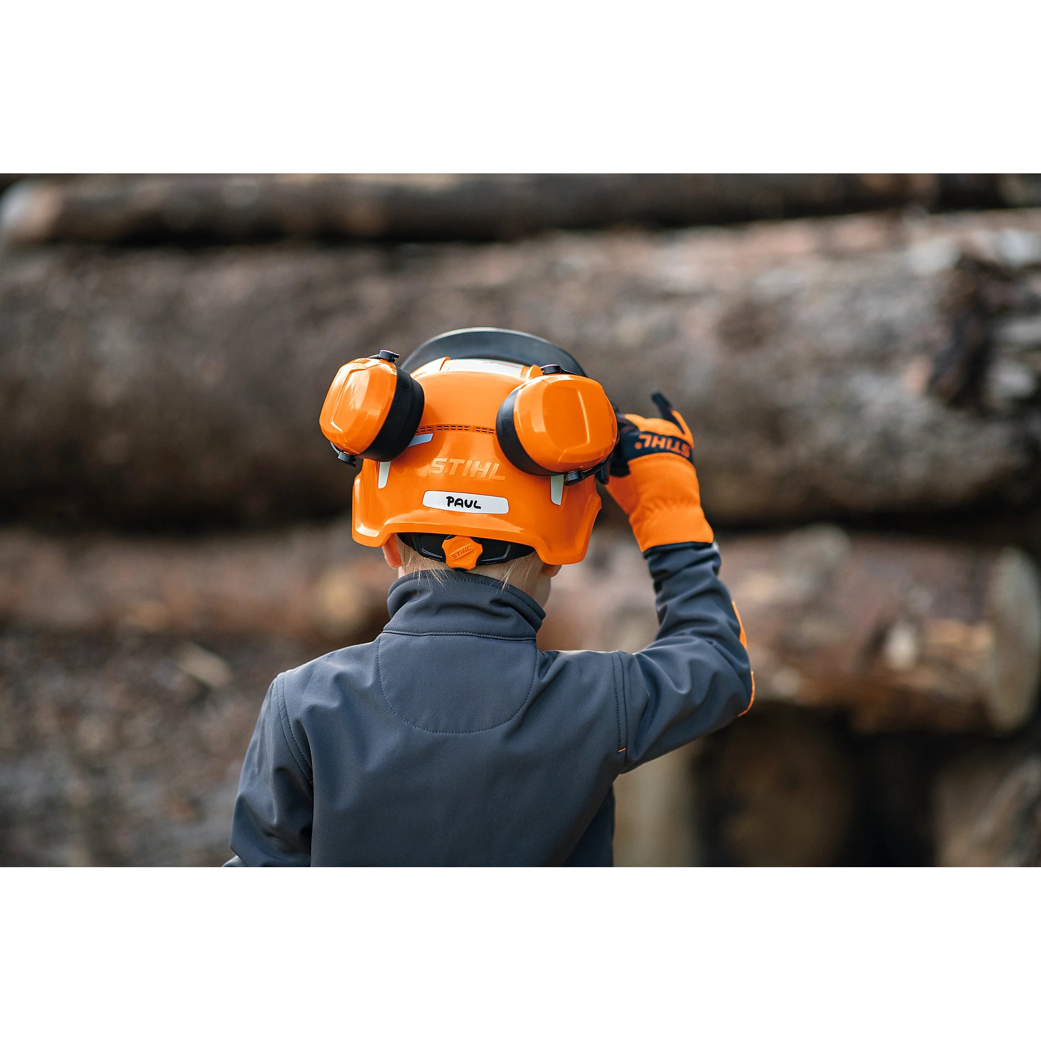 Casco de juguete STIHL