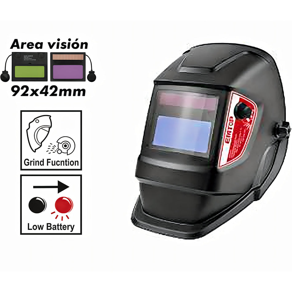 CASCO ELECTRONICO FOTOSENSIBLE Y AUTOMATICO PARA SOLDAR EMTOP