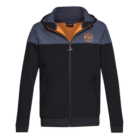 Chaqueta softshell con logotipo en círculo, HOMBRE STIHL