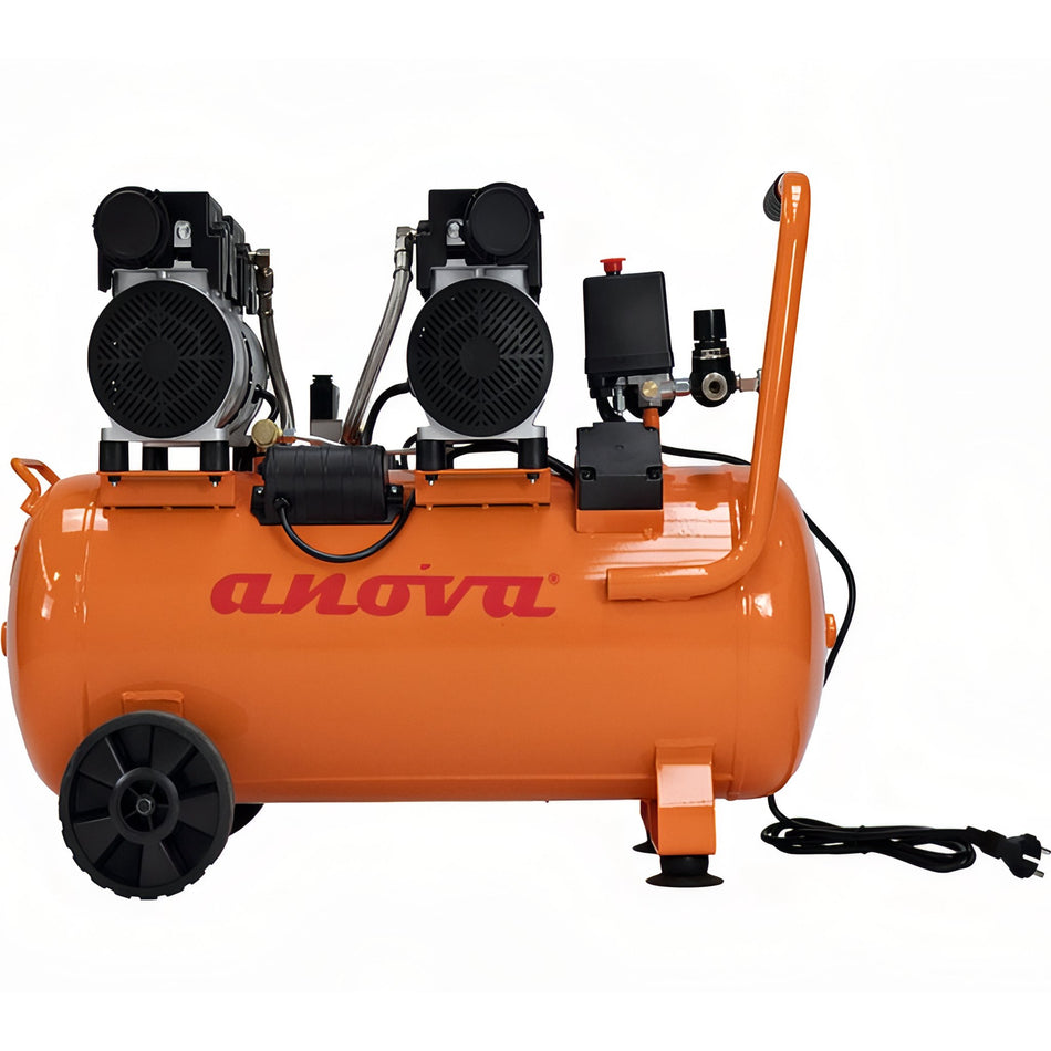 Compresor aire ANOVA 50l - 8bar - sin aceite - 128l/min
