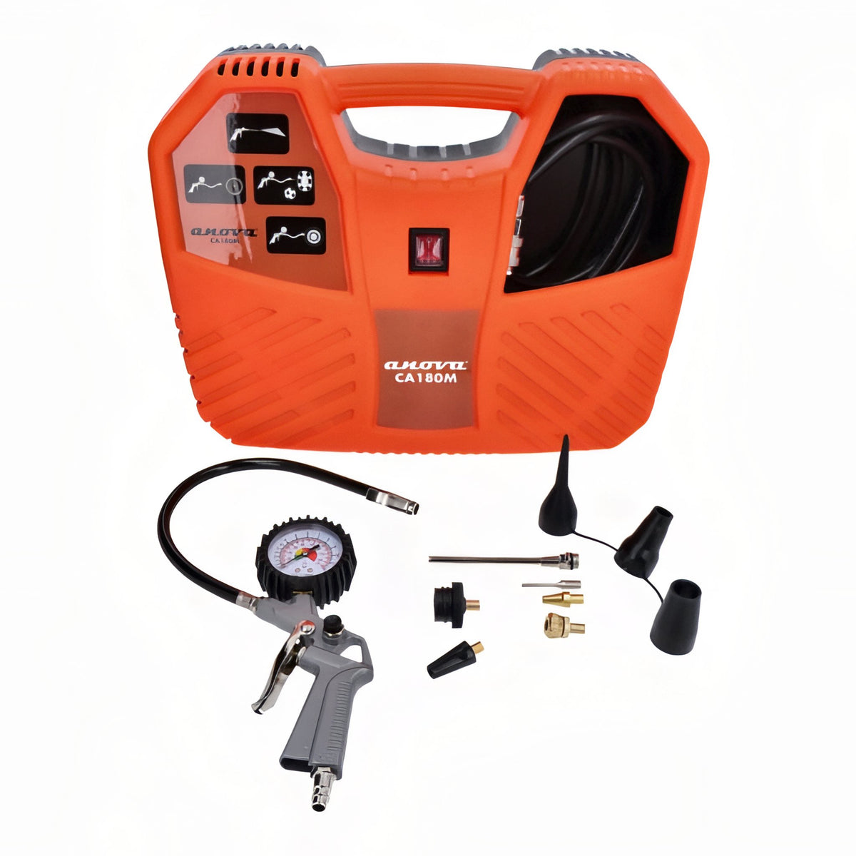 Compresor aire ANOVA 8bar - maletin portatil