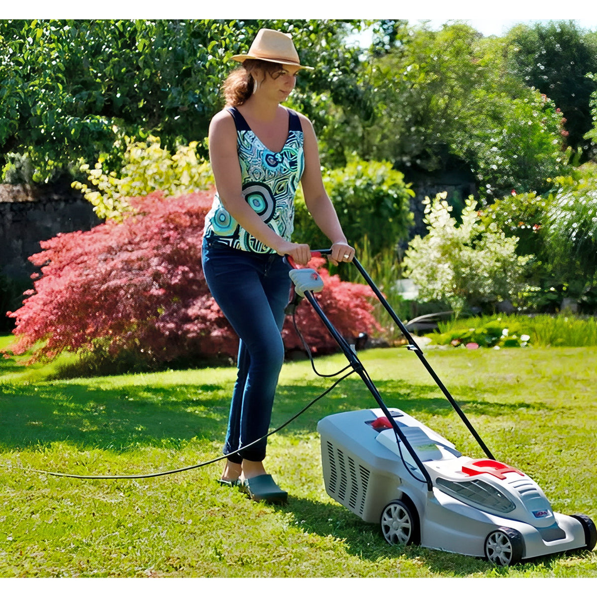 Cortacesped ANOVA electrico 1400w - 34 cm