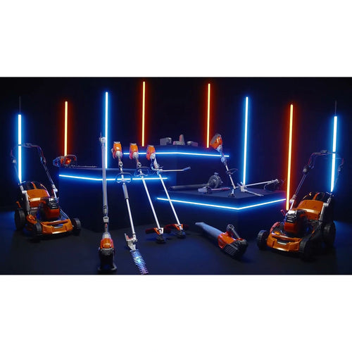 Cortacésped Oleo-Mac Gi 548 P + Batería Bi 580 + Cargador CRG 520