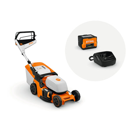 Cortacésped STIHL CORTACÉSPED RMA 448 V, con batería AK 30 y cargador AL 101