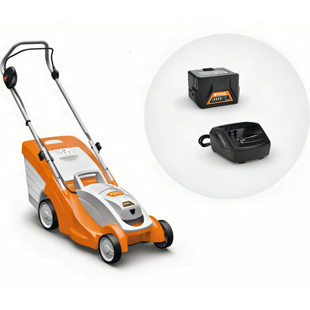 Cortacésped STIHL RMA 339.0 + AK 20 + AL 101 - Talleres Castor