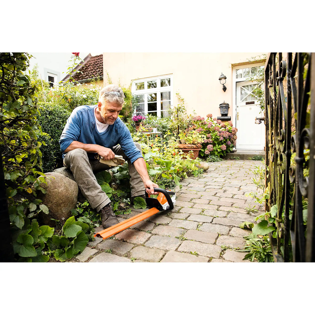 Cortasetos STIHL HSA 45, con batería integrada