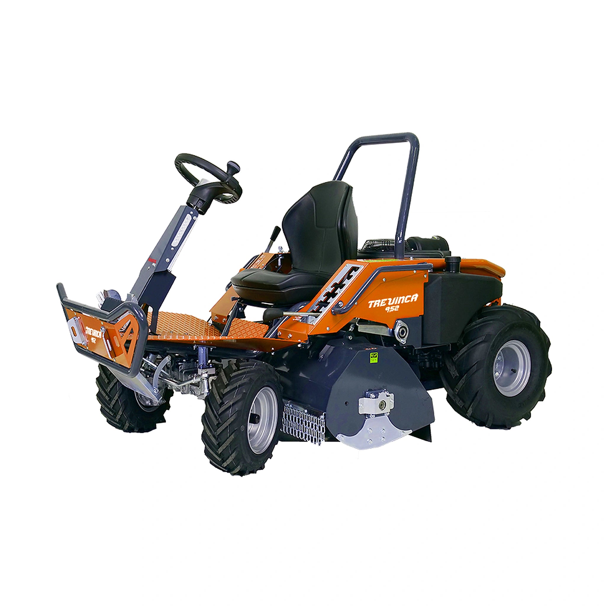 Desbrozadora con asiento martillos flotantes trevinca  95cm 2wd - 18,4hp