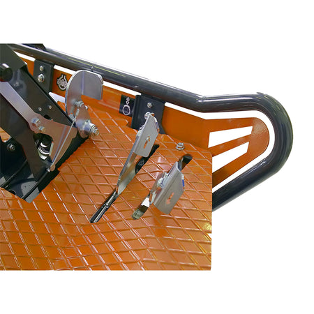 Desbrozadora con asiento martillos flotantes trevinca  95cm 2wd - 18,4hp
