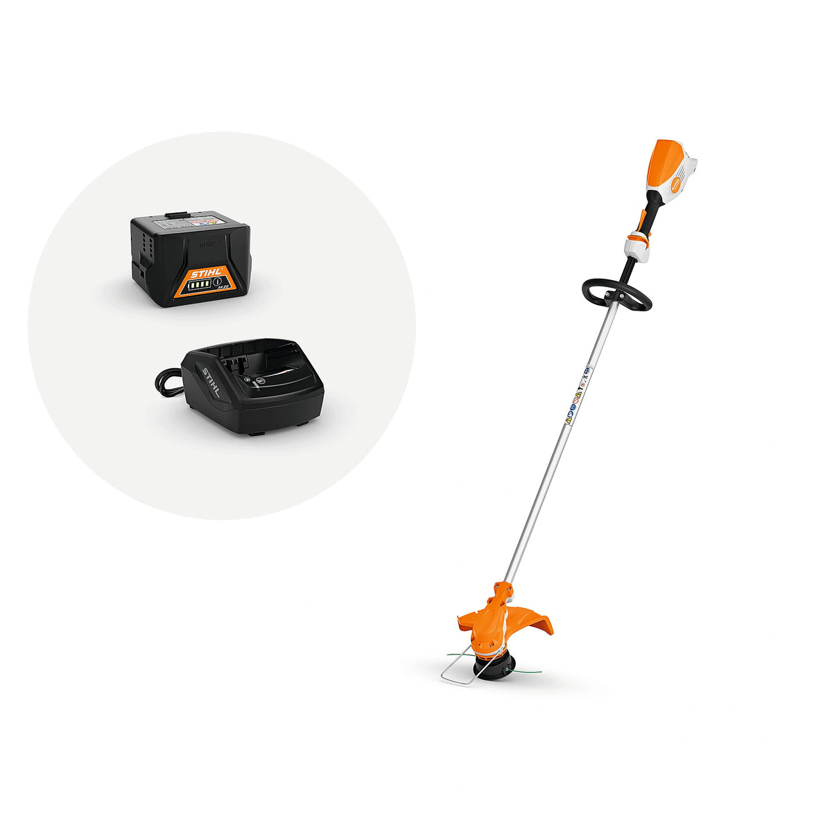 Desbrozadora STIHL FSA 60 R, con batería AK 20 y cargador AL 101