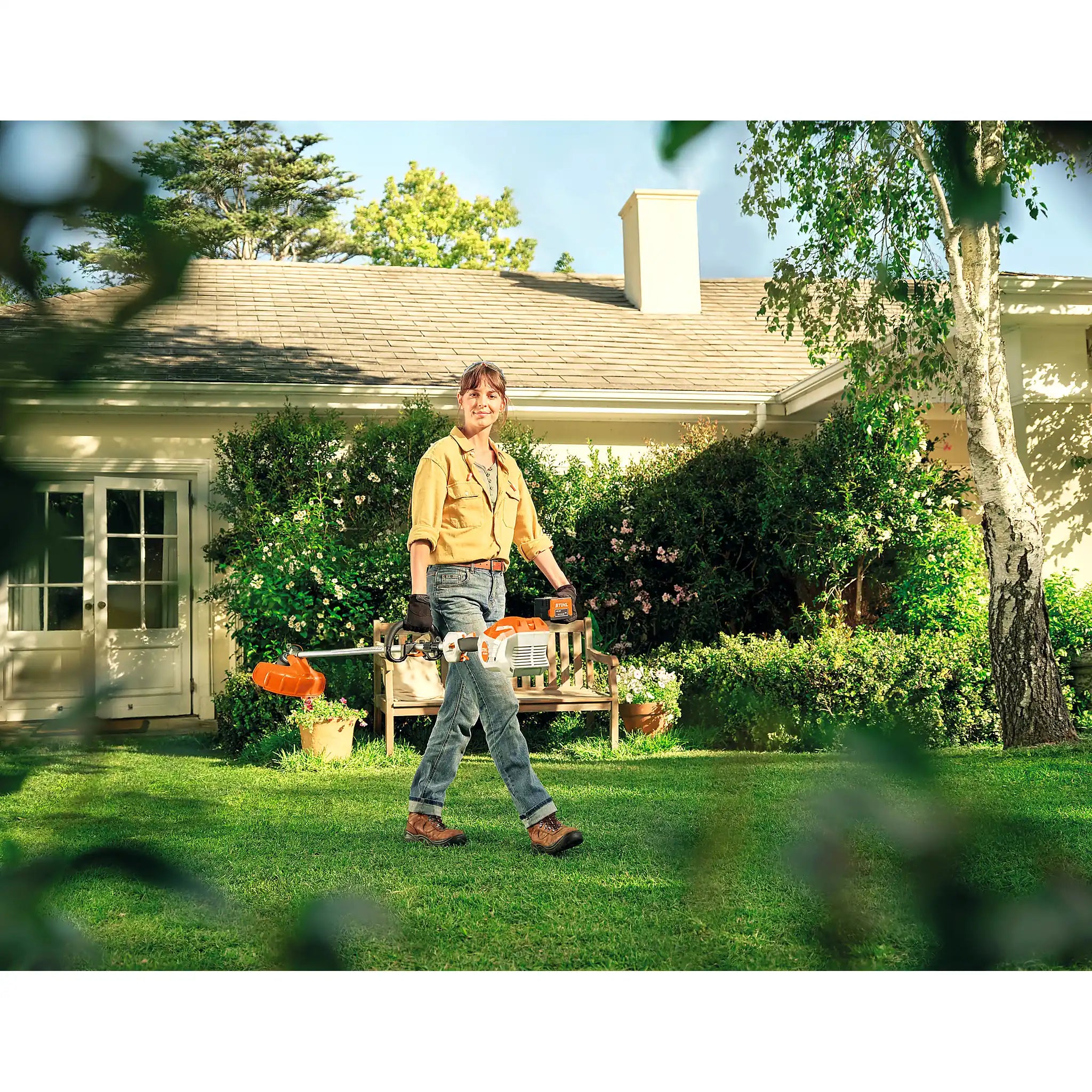 Desbrozadora STIHL FSA 80 R, sin batería ni cargador
