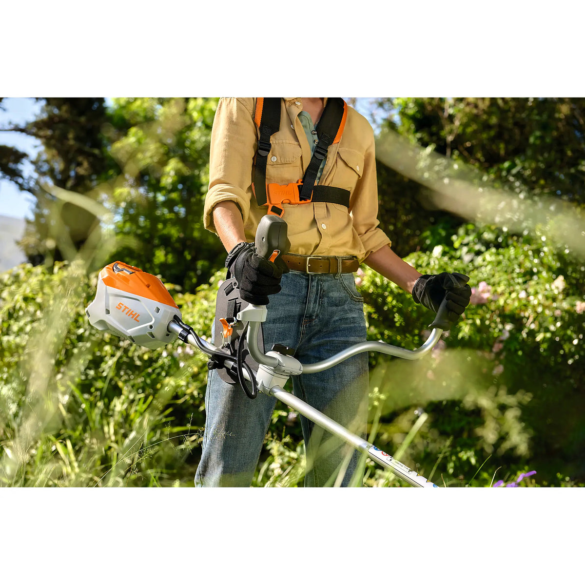 Desbrozadora STIHL FSA 80, sin batería ni cargador