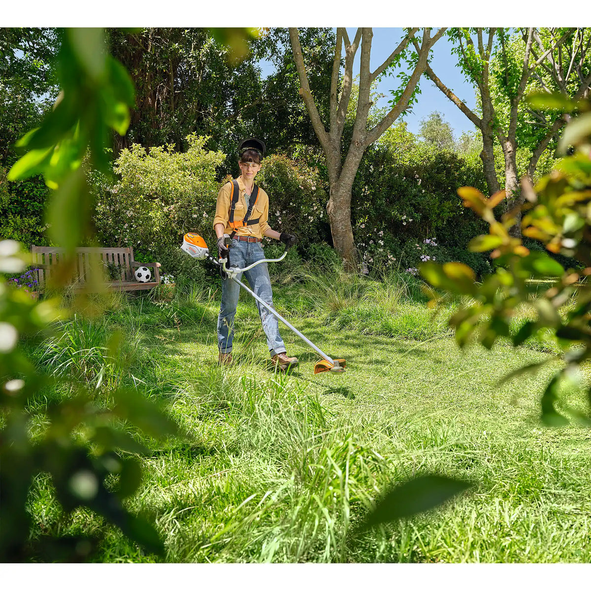 Desbrozadora STIHL FSA 80, sin batería ni cargador