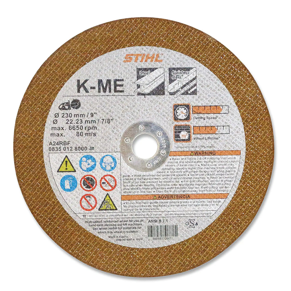 Disco de resina, Acero (TSA 230) STIHL