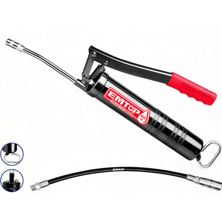 ENGRASADOR MECANICO 400CC - 4500 PSI (TUBO ACERO 1.2MM - INCLUYE DOS BOQUILLAS) EMTOP