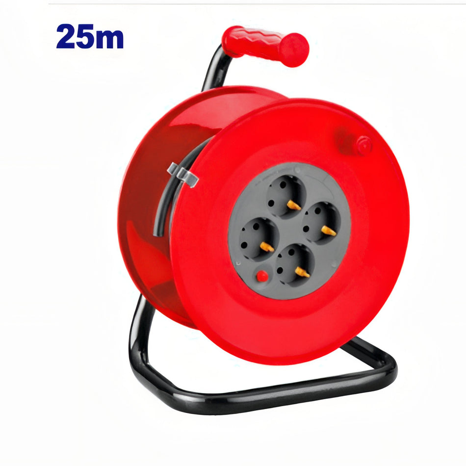 EXTENSIBLE CABLE ELECTRICO 25M - CON PROTECTOR TÉRMICO EMTOP
