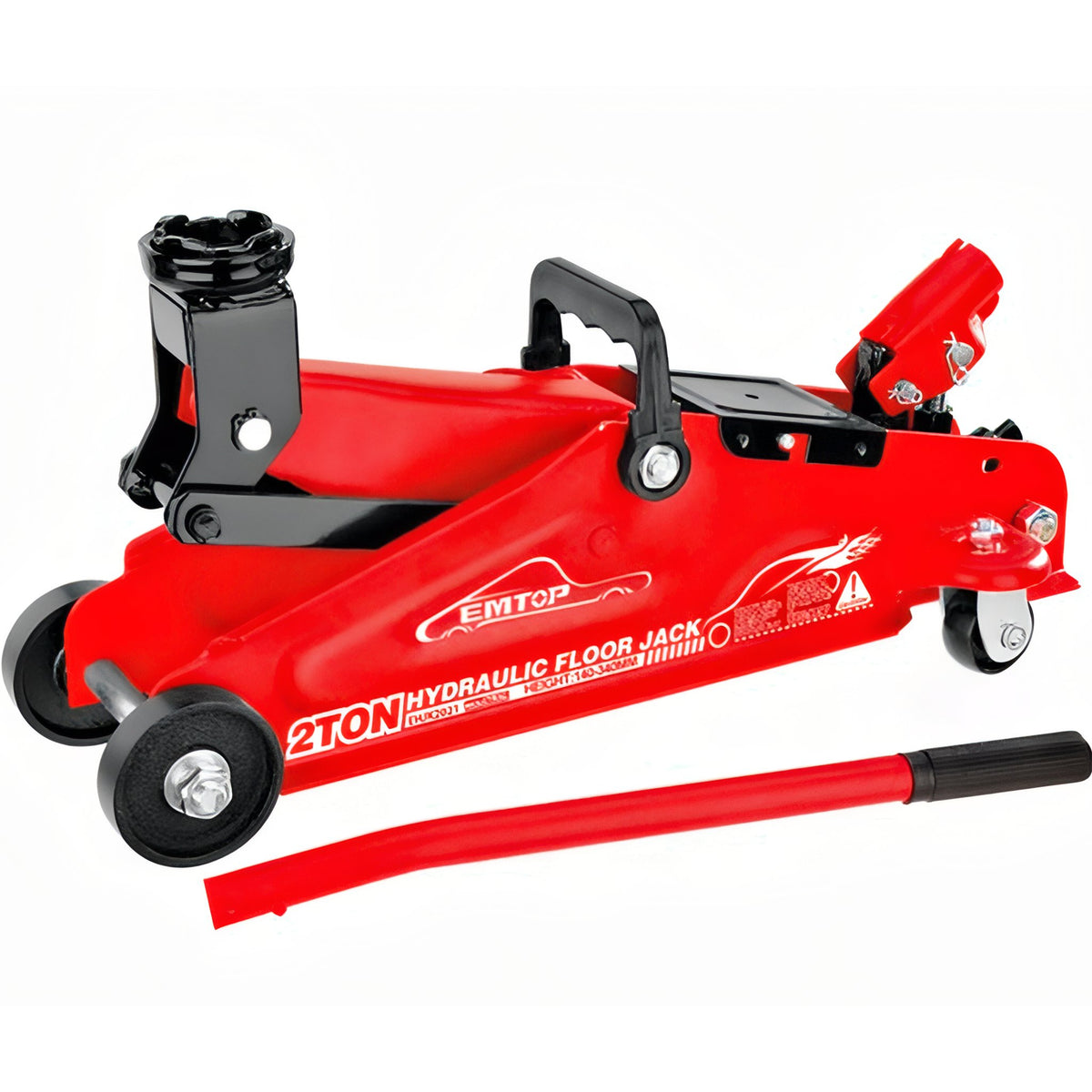GATO HIDRAULICO 2 TON (140mm 340mm) PARA SUELO EMTOP
