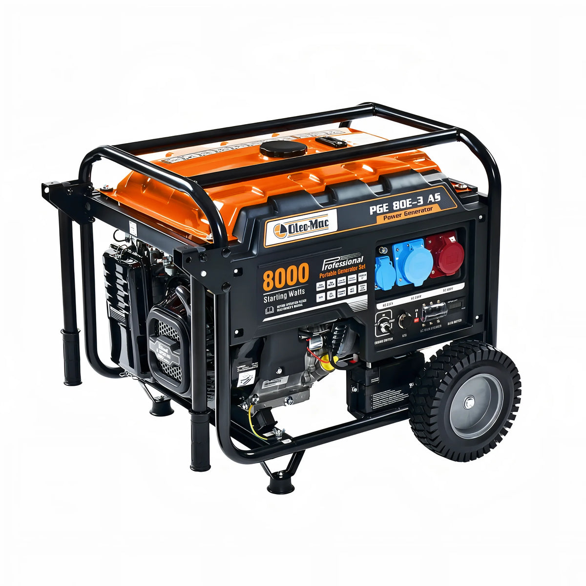 Generador de energía Oleo-Mac PGE 80E-3 DCS