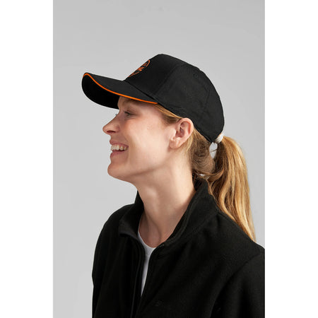 Gorra de béisbol con logotipo circular, UNISEX, negro STIHL