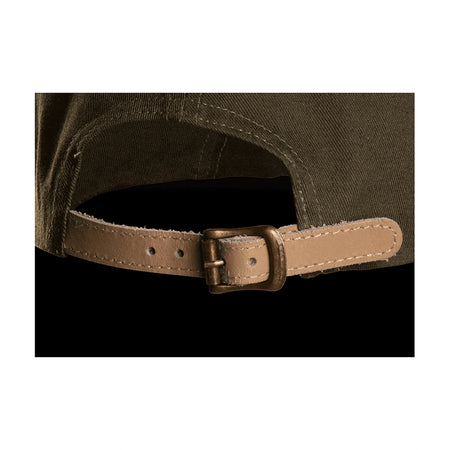 Gorra parche de cuero