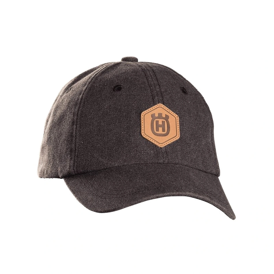 Gorra parche de cuero