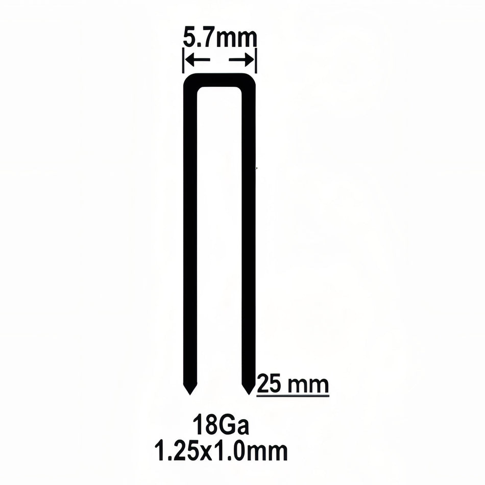 GRAPAS PARA CLAVADORA NEUMATICA 40MM - 2500PCS EMTOP