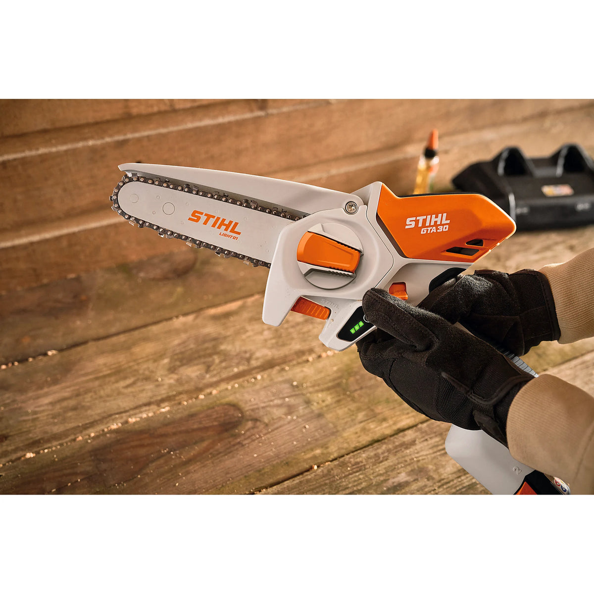 GTA 30, con 2 baterías AS 2 y un cargador AL 5-2 STIHL