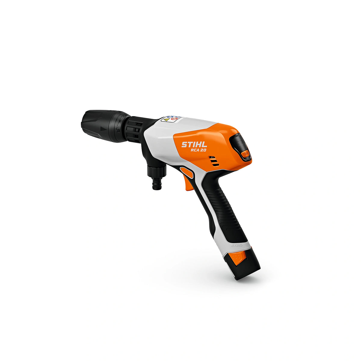 Hidrolimpiadora STIHL RCA 20, con dos baterías AS 2 y un cargadora AL 1