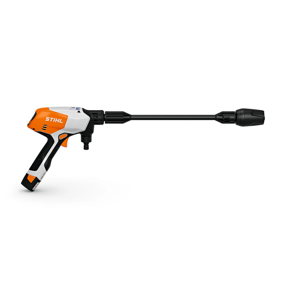 Hidrolimpiadora STIHL RCA 20, con dos baterías AS 2 y un cargadora AL 1