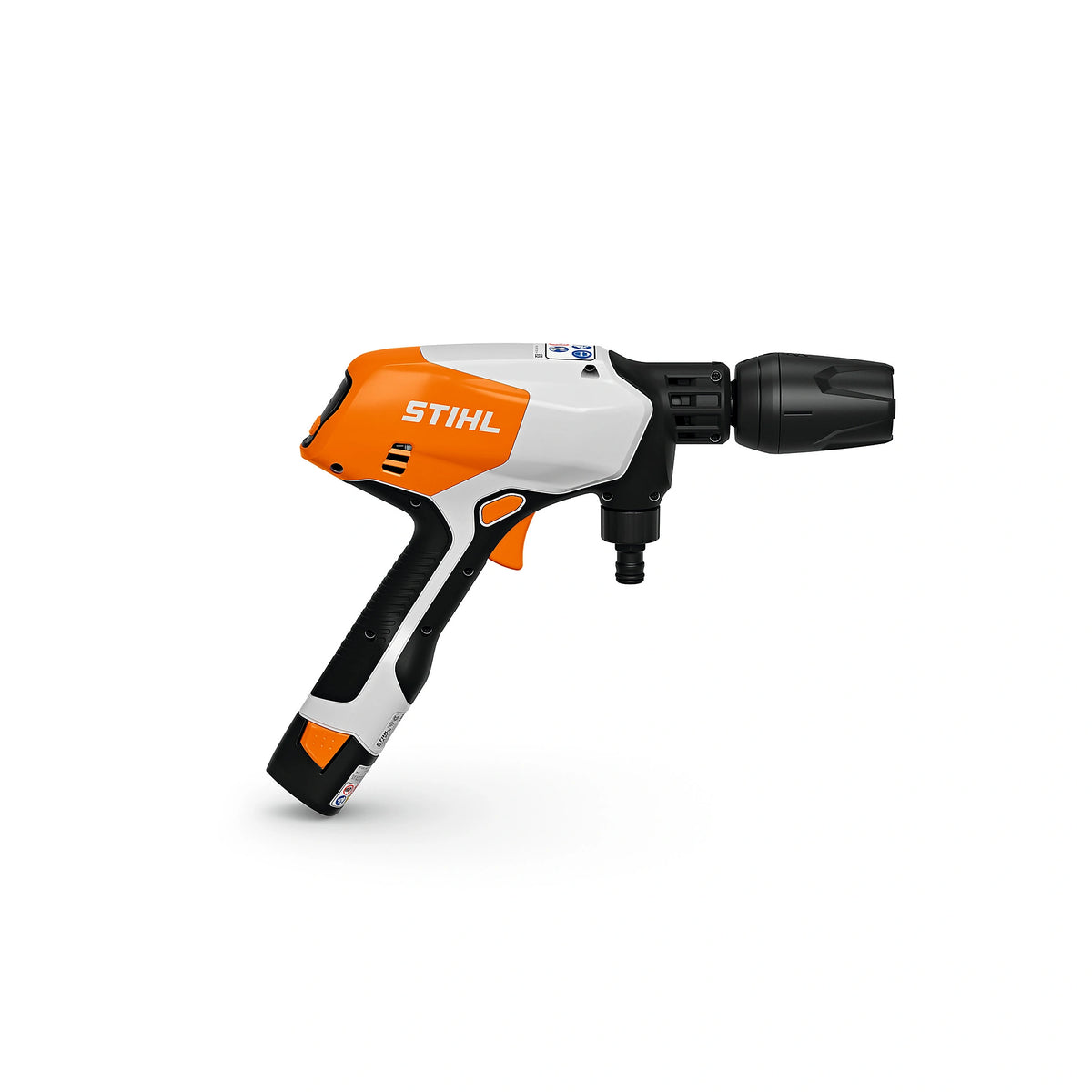 Hidrolimpiadora STIHL RCA 20, con dos baterías AS 2 y un cargadora AL 1