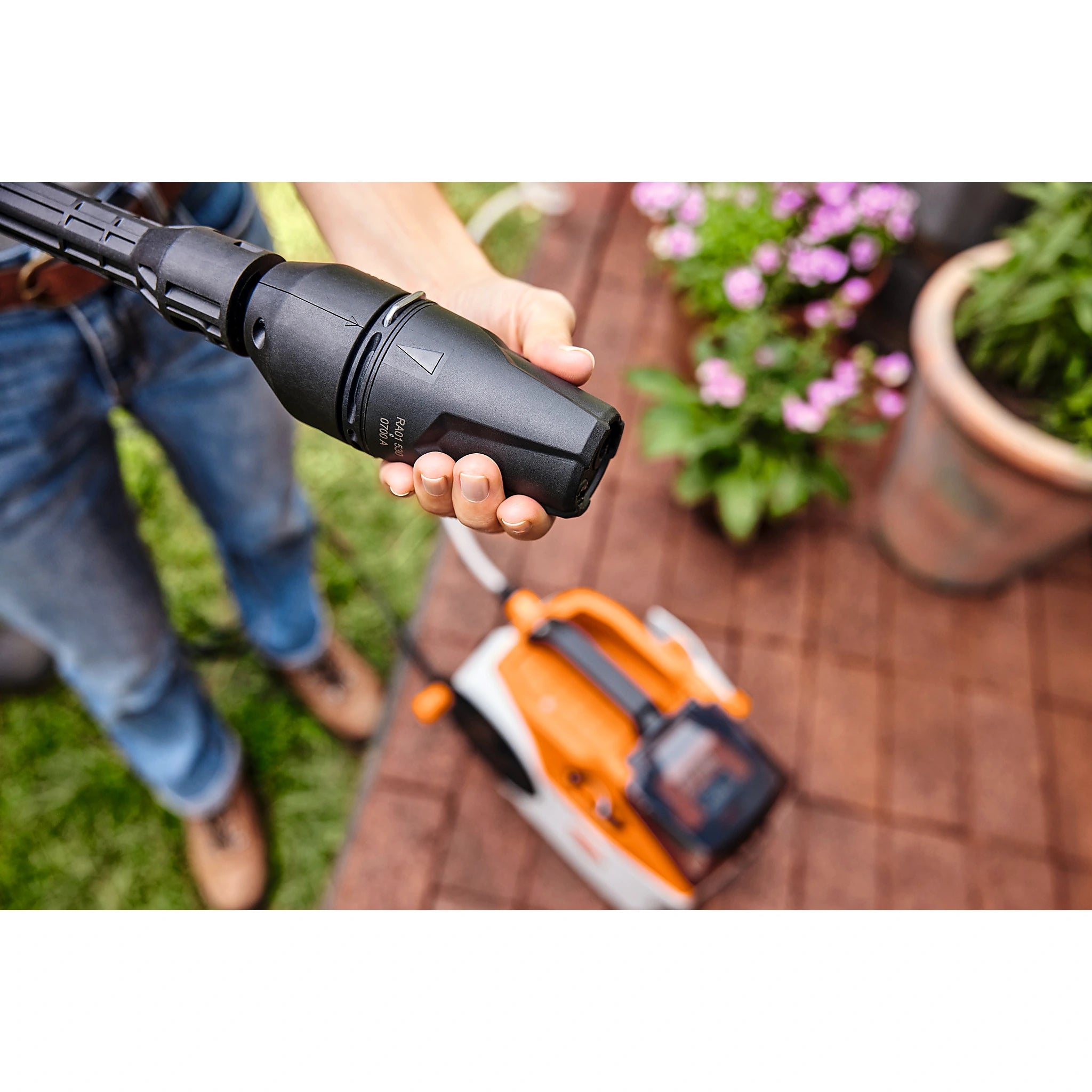 Hidrolimpiadora STIHL REA 60 PLUS, sin batería ni cargador