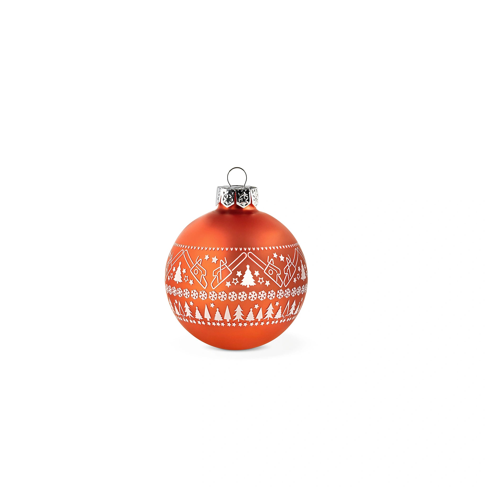 Juego de 4 bolas de Navidad ICON STIHL