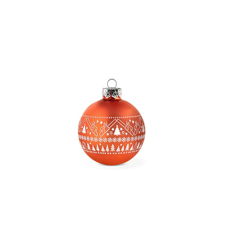 Juego de 4 bolas de Navidad ICON STIHL