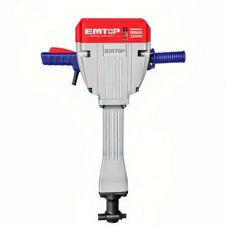 MARTILLO PICADOR DEMOLICION 2200W 75J EMTOP (TIPO HEX - 2 CINCELES)